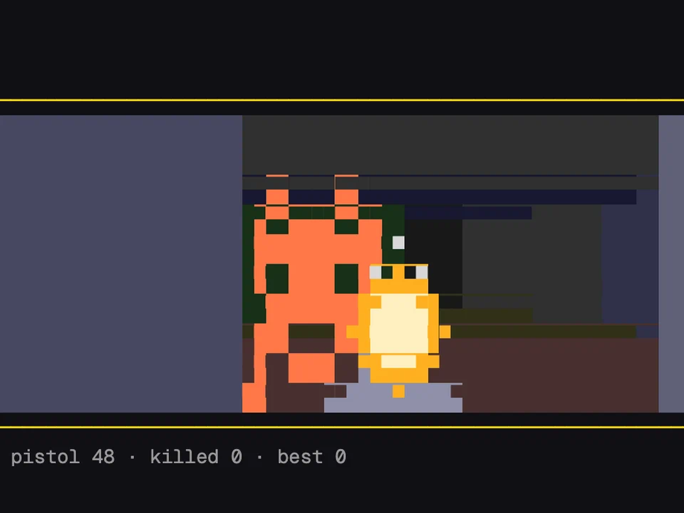 CC Arcade running in Claude Code
